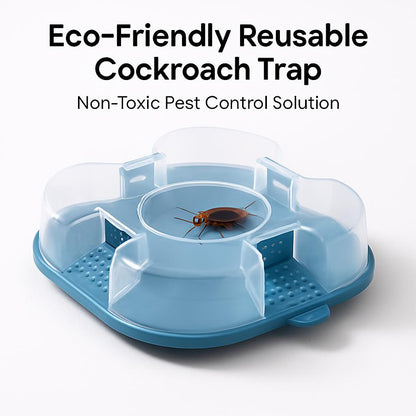 Eco-Friendly Reusable Cockroach Trap - Non-Toxic Pest Control Solution