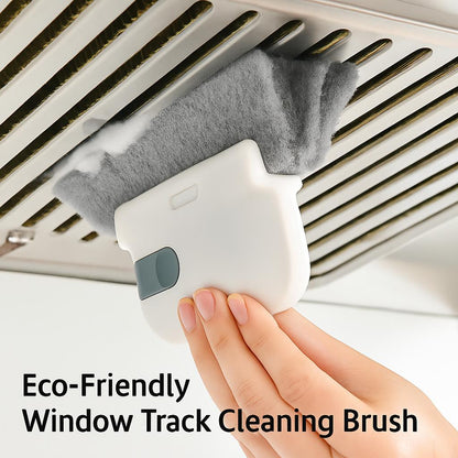 Eco-Friendly Window Track Cleaning Brush - Reusable & Efficient
