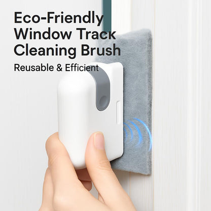 Eco-Friendly Window Track Cleaning Brush - Reusable & Efficient
