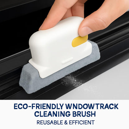 Eco-Friendly Window Track Cleaning Brush - Reusable & Efficient