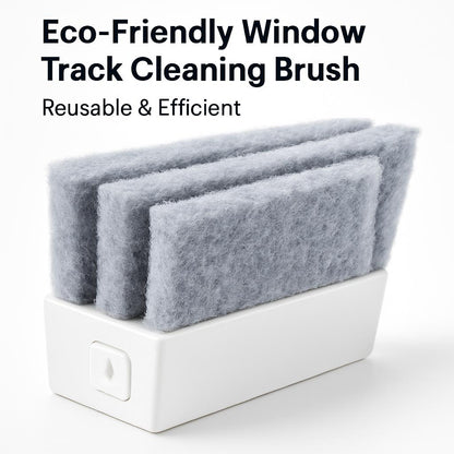 Eco-Friendly Window Track Cleaning Brush - Reusable & Efficient