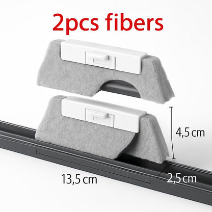 Eco-Friendly Window Track Cleaning Brush - Reusable & Efficient