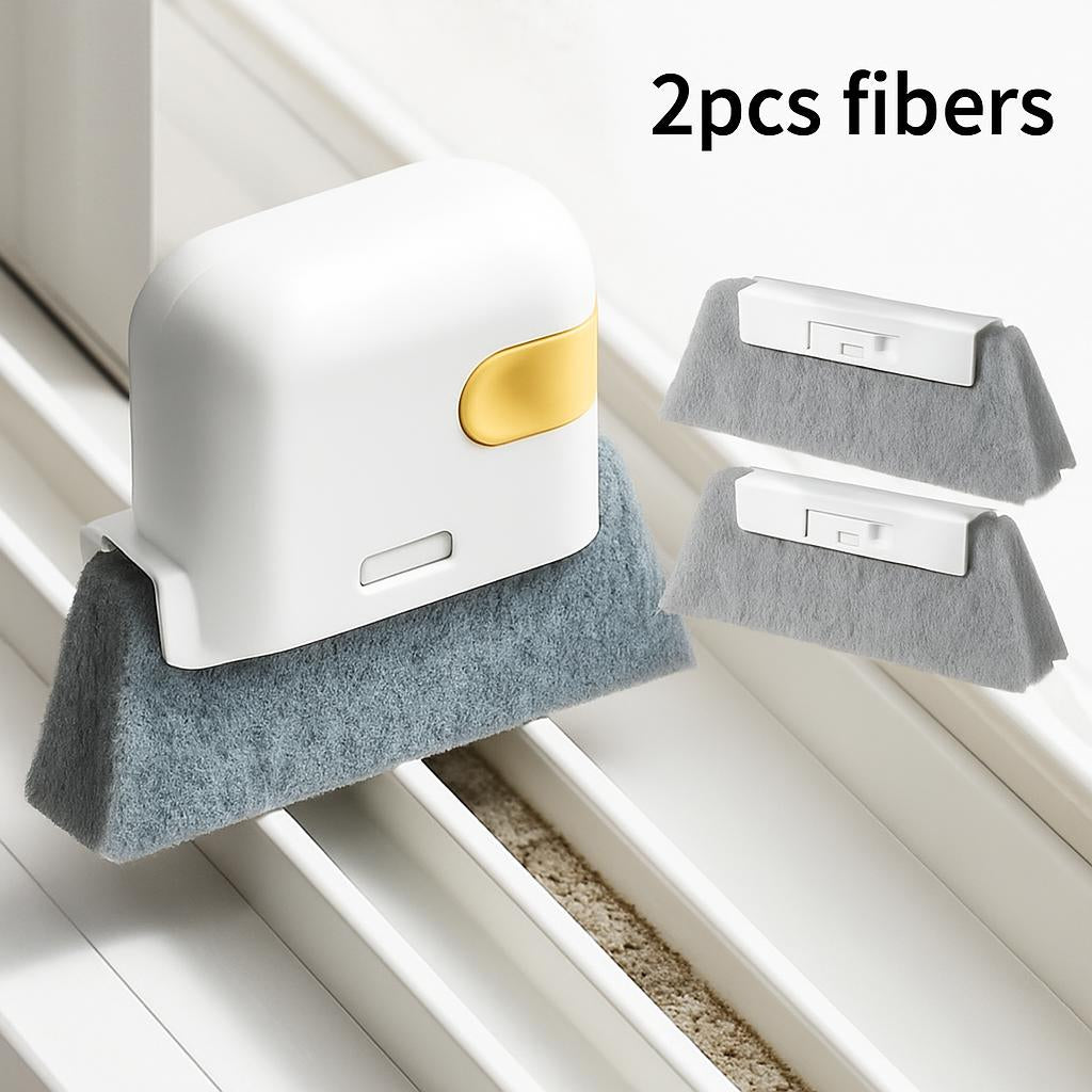 Eco-Friendly Window Track Cleaning Brush - Reusable & Efficient