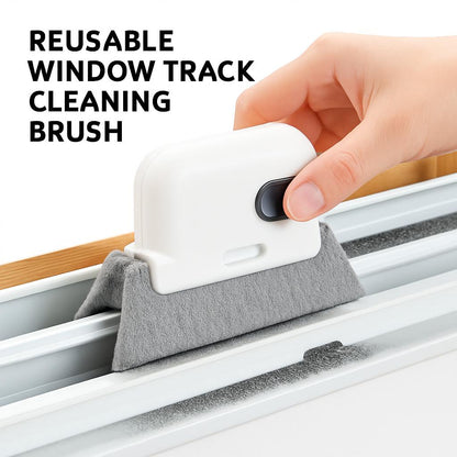Eco-Friendly Window Track Cleaning Brush - Reusable & Efficient