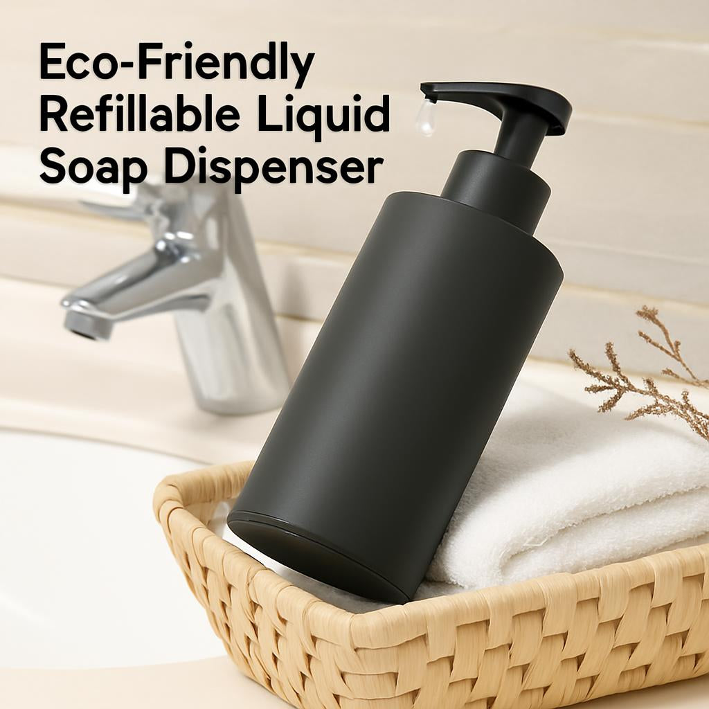 Eco-Friendly Refillable Liquid Soap Dispenser