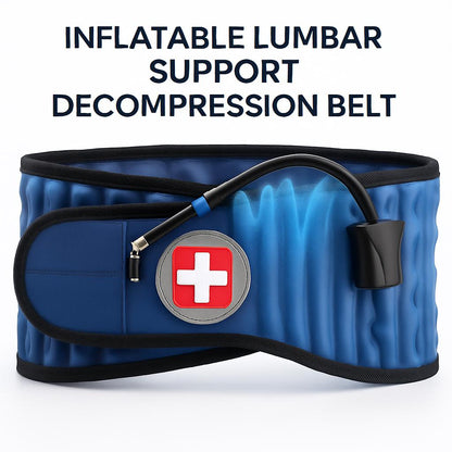 Inflatable Lumbar Support Decompression Belt