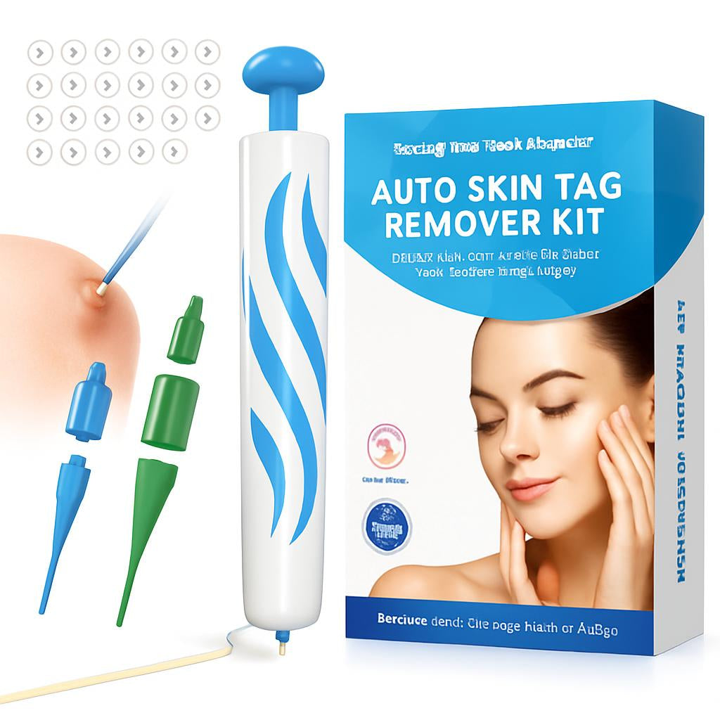 Eco-Friendly Auto Skin Tag Remover Kit with Reusable Components