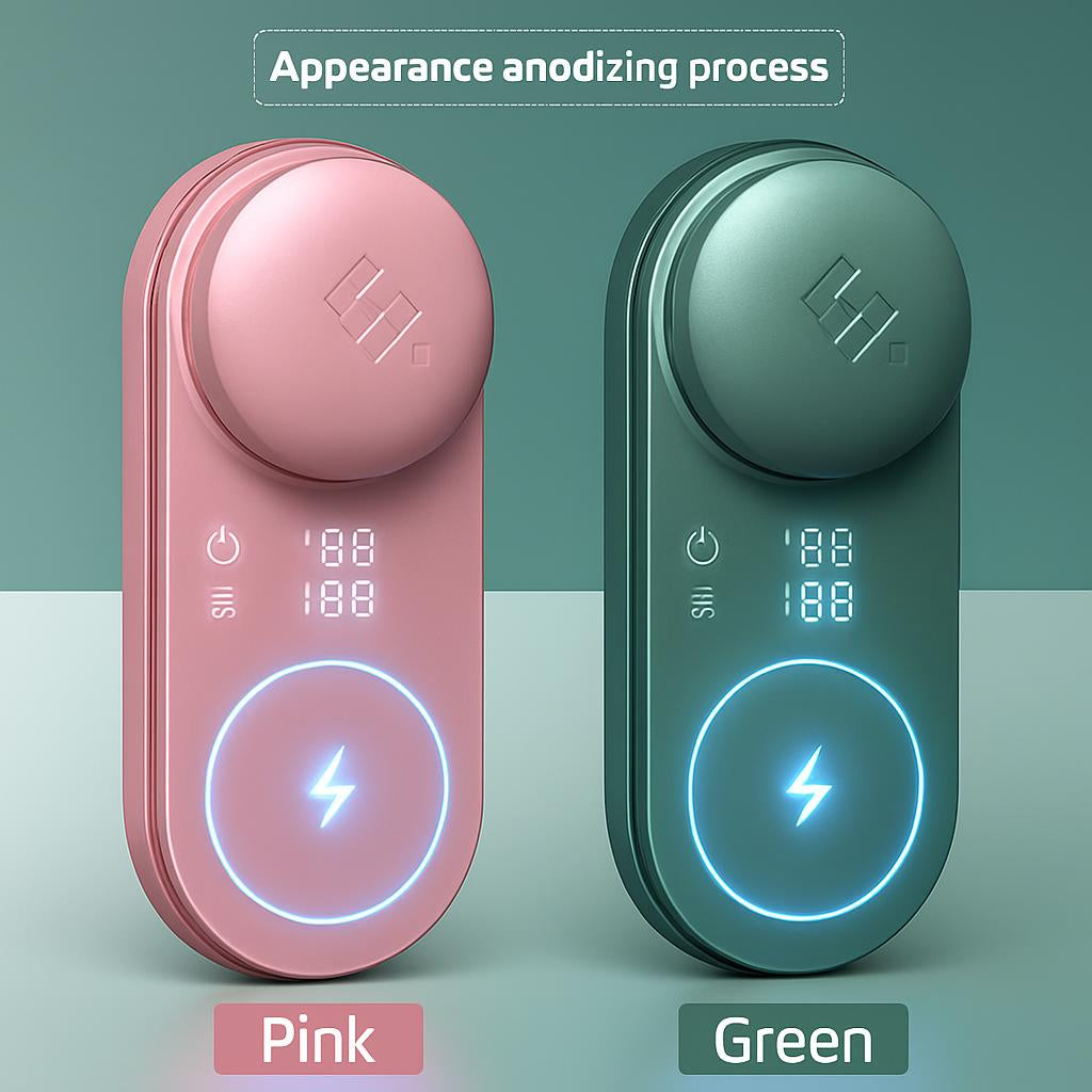 Eco-Friendly Water-Saving Shower Head in Pink and Green