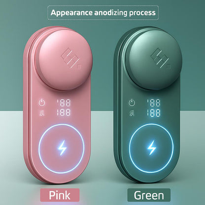 Eco-Friendly Water-Saving Shower Head in Pink and Green