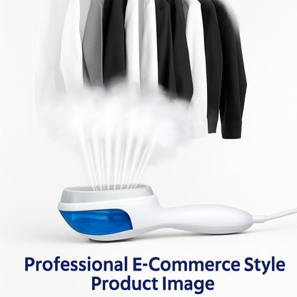 Eco-Friendly Handheld Garment Steamer with Water-Saving Design