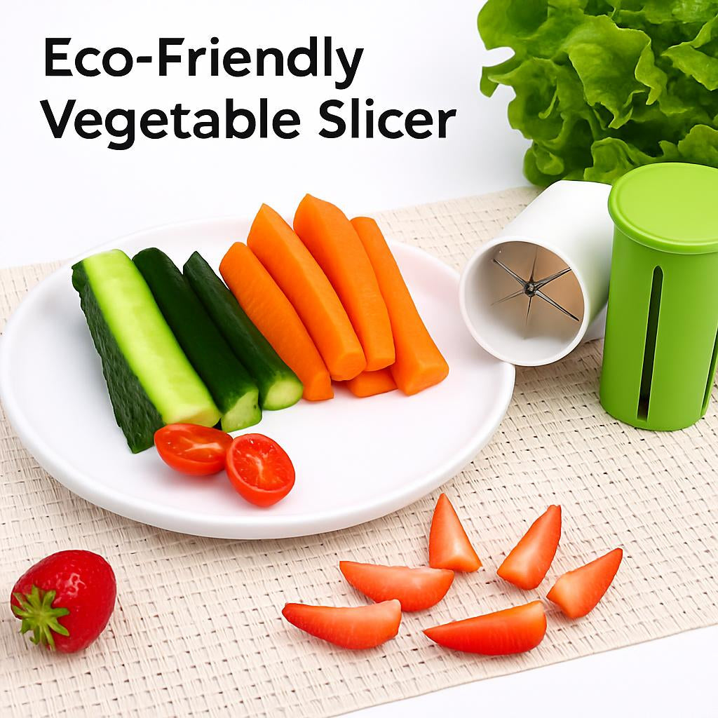Eco-Friendly Vegetable Slicer - Compact & Durable
