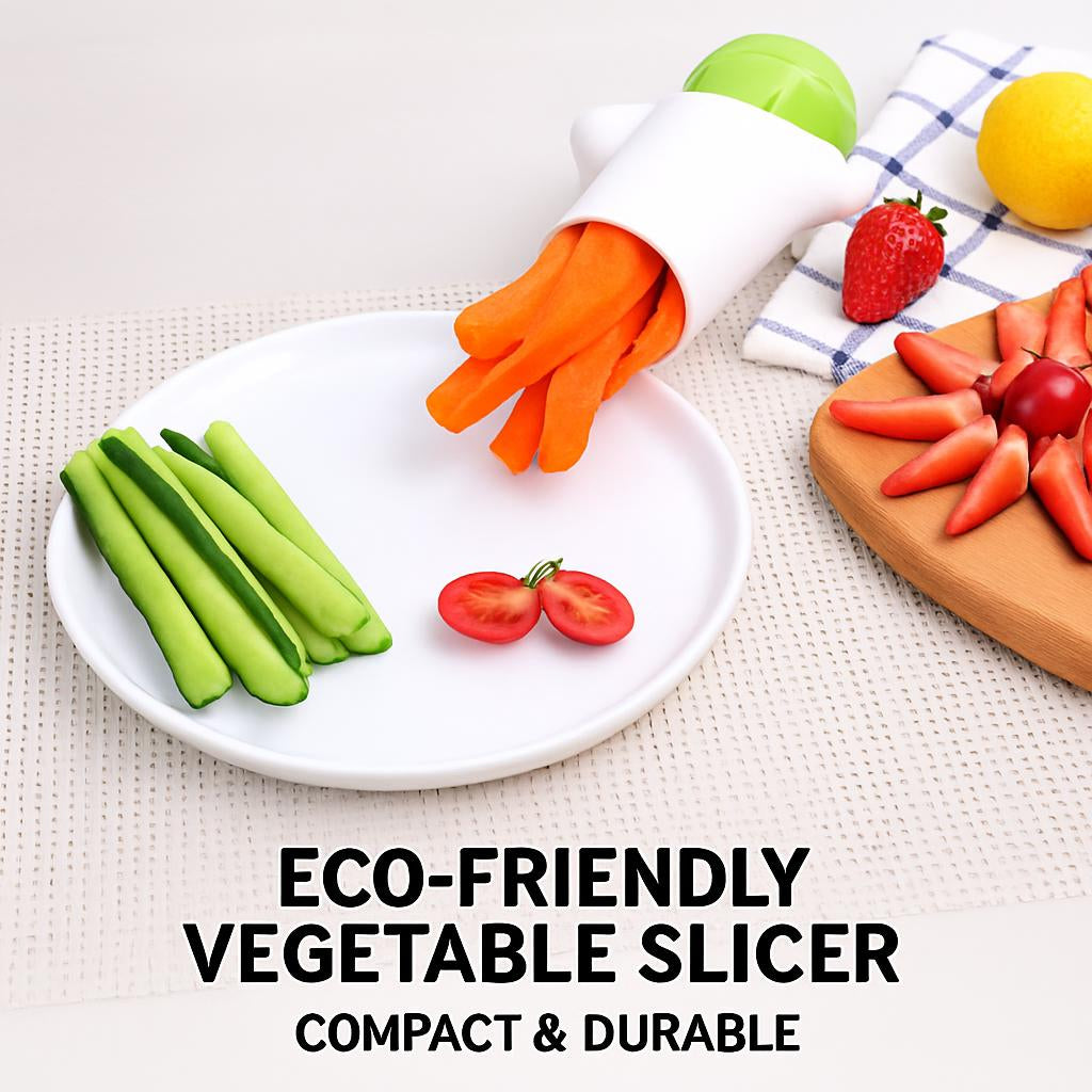 Eco-Friendly Vegetable Slicer - Compact & Durable
