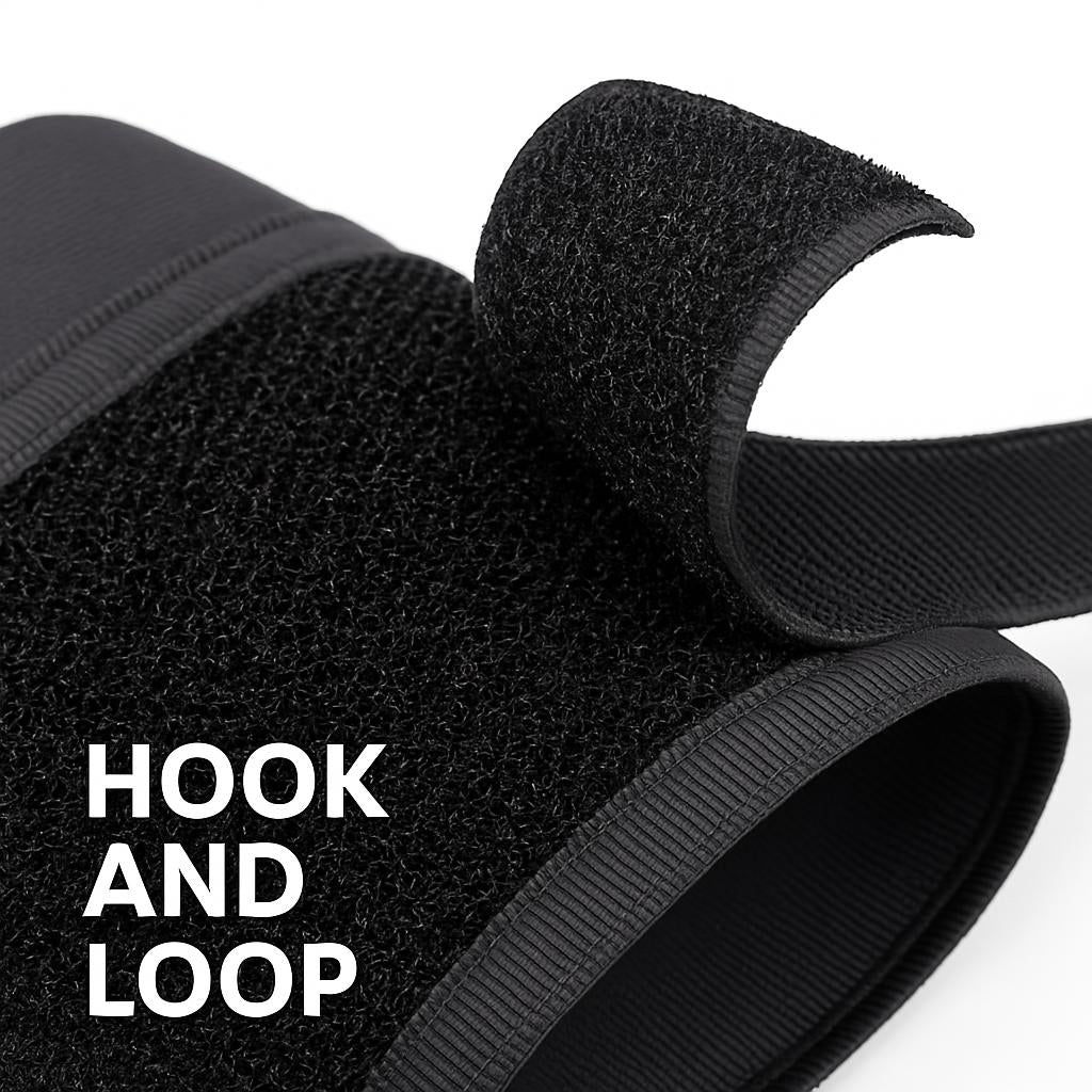 Eco-Friendly Makeup Brush Arm Strap Holder - Black & Gold