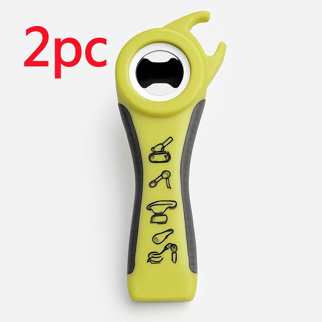 Multi-Functional Bottle and Can Opener - Ergonomic, Durable, Eco-Friendly