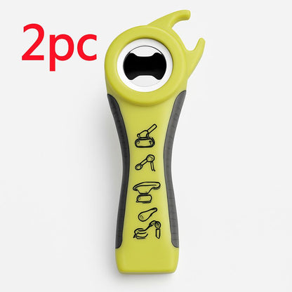 Multi-Functional Bottle and Can Opener - Ergonomic, Durable, Eco-Friendly