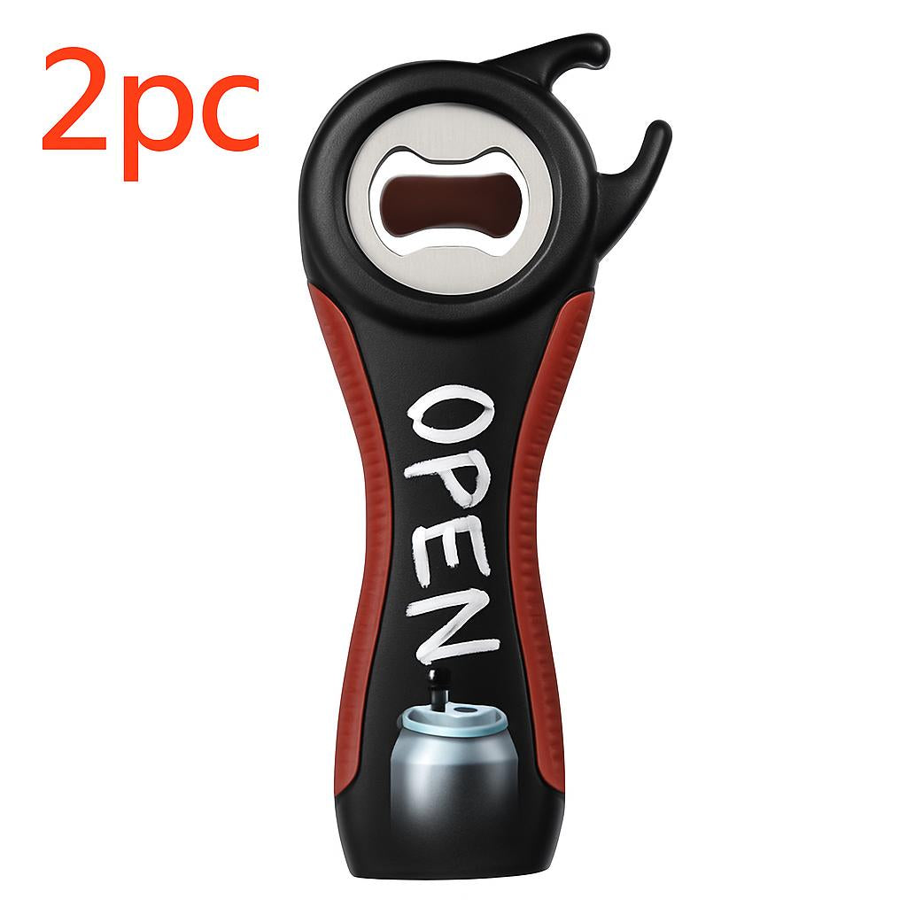 Multi-Functional Bottle and Can Opener - Ergonomic, Durable, Eco-Friendly