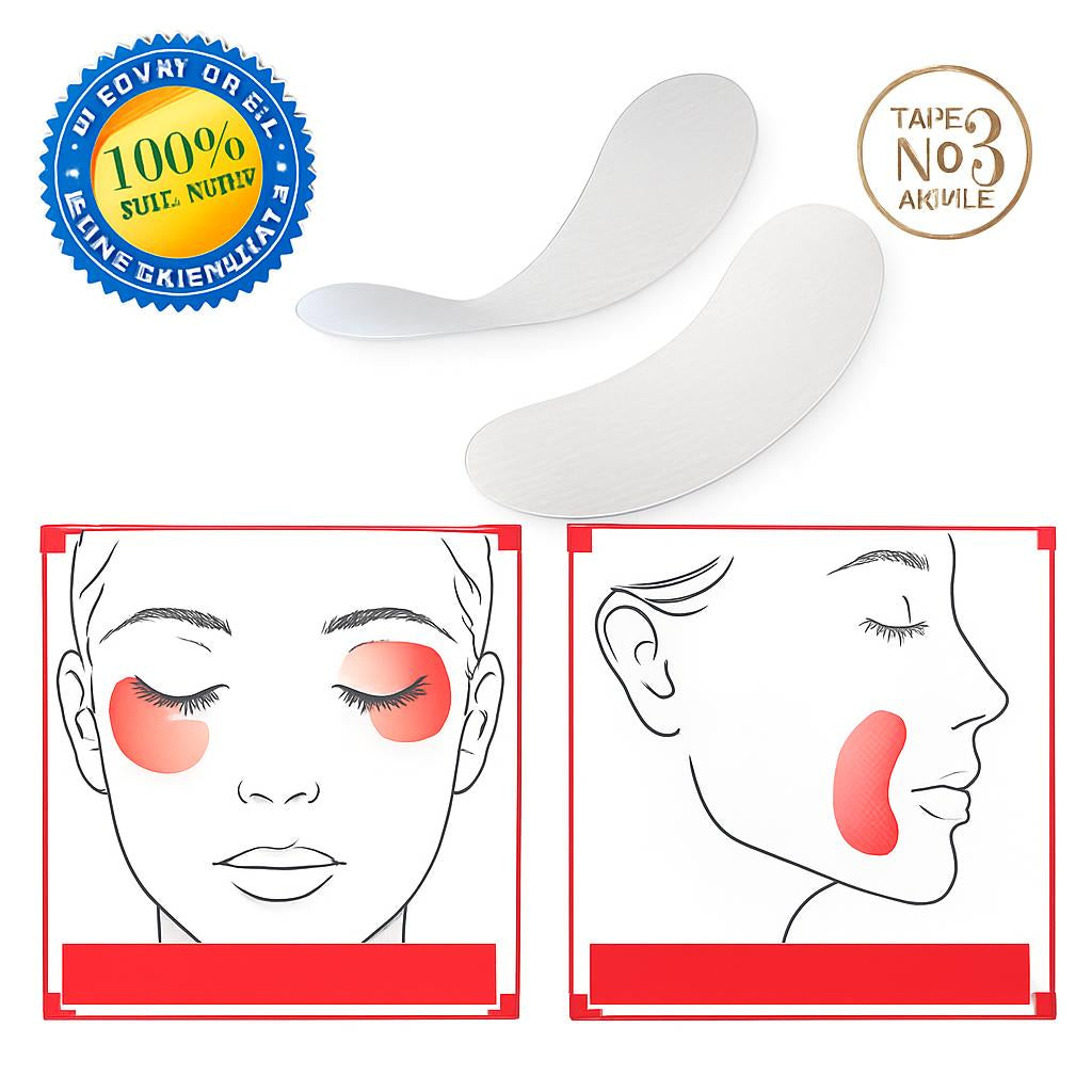 Anti-Wrinkle Silicone Face Pads for Youthful Skin