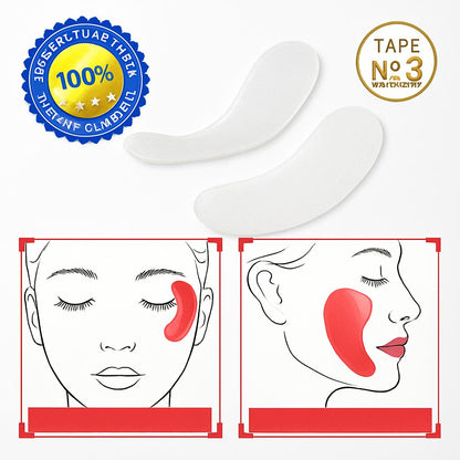 Anti-Wrinkle Silicone Face Pads for Youthful Skin