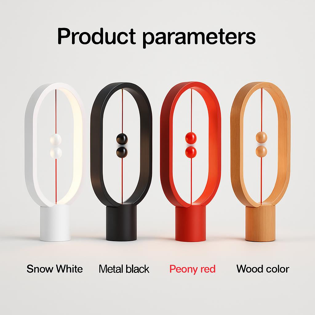 Eco-Friendly LED Table Lamp with Minimalist Charm