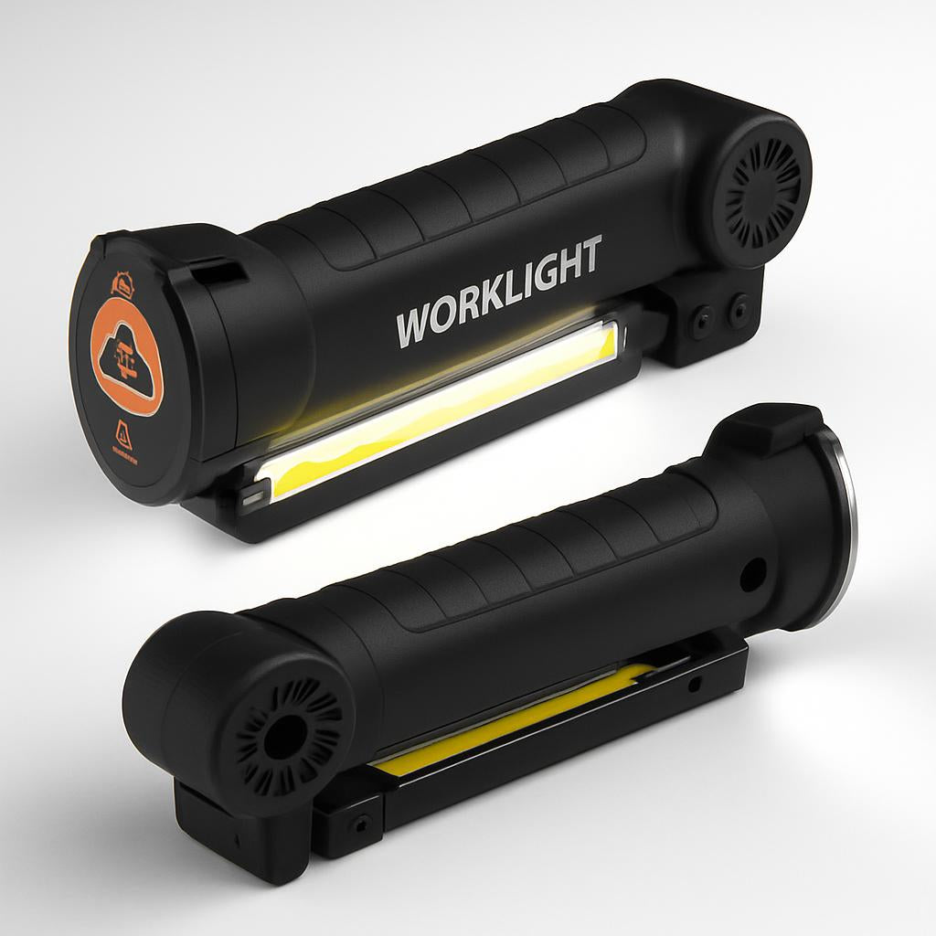 USB Rechargeable COB LED Tactical Flashlight & Lantern