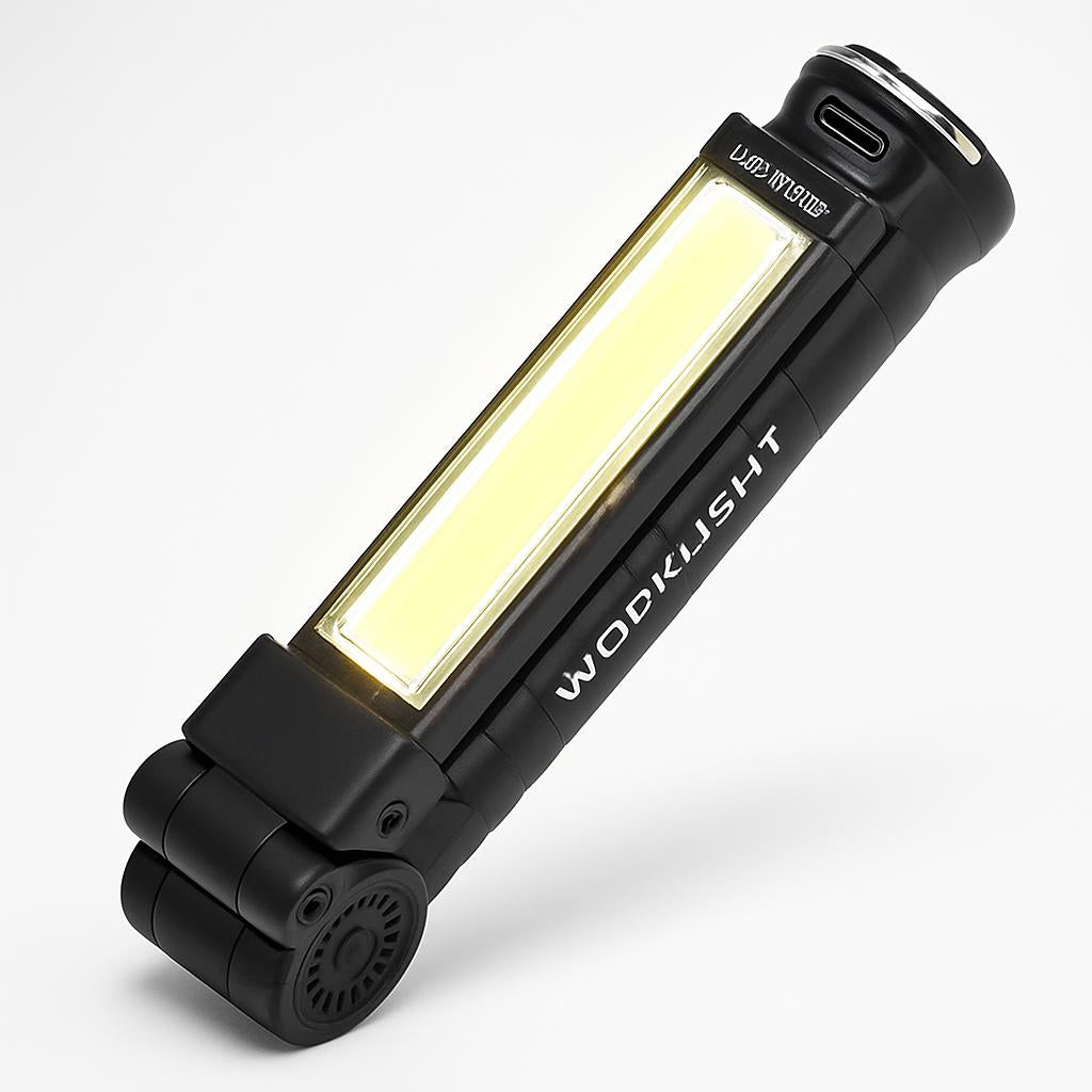 USB Rechargeable COB LED Tactical Flashlight & Lantern