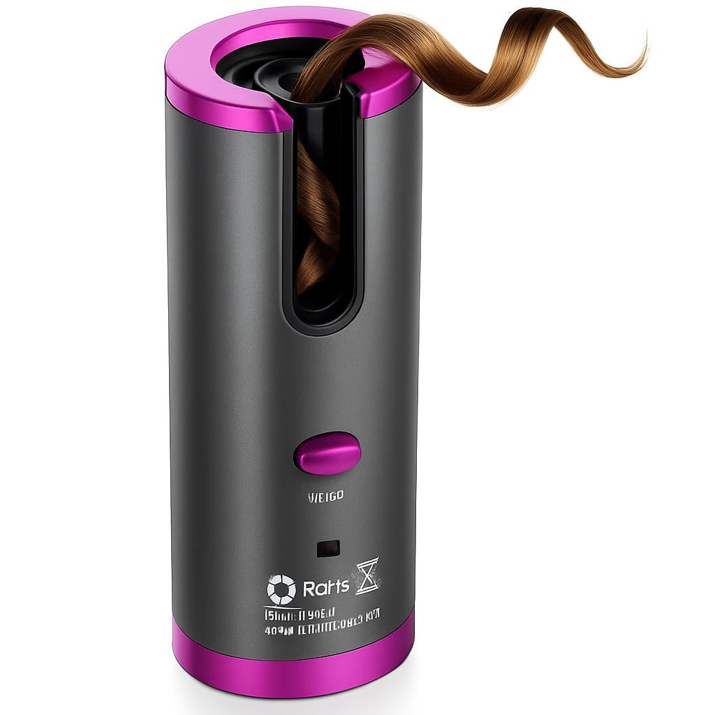 Portable Eco-Friendly Automatic Hair Curler for Effortless Styling