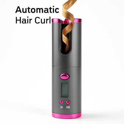 Portable Eco-Friendly Automatic Hair Curler for Effortless Styling