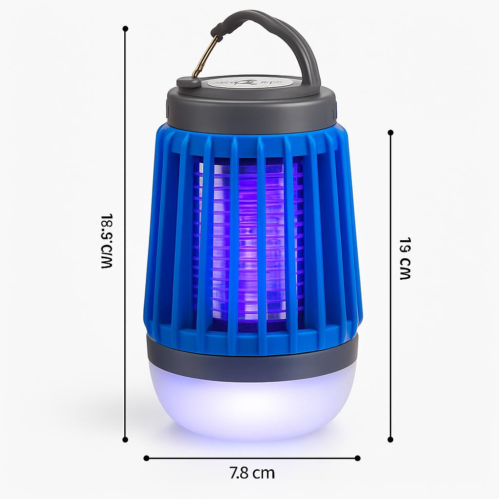 Solar & USB-Powered Mosquito Killer Lamp - Eco-Friendly Pest Control
