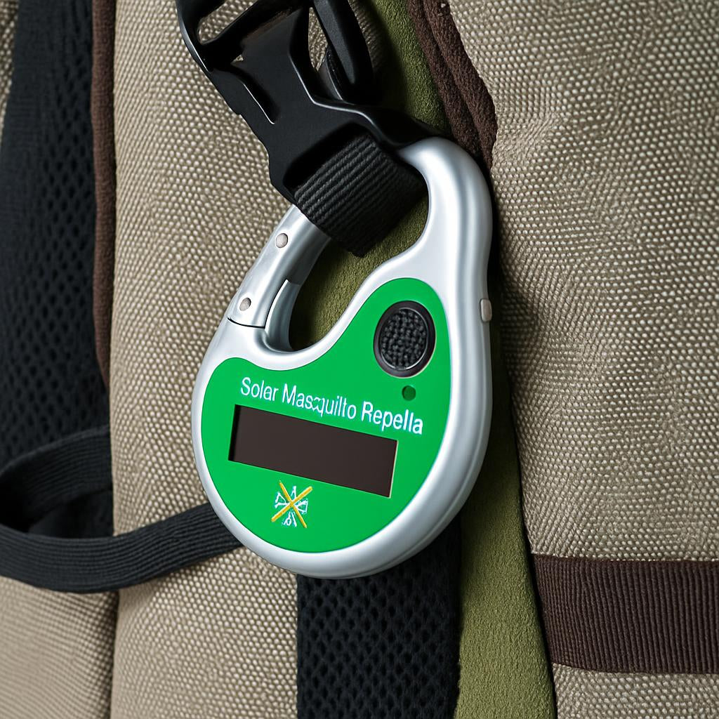 Solar Mosquito Repeller - Eco-Friendly, Portable Insect Deterrent