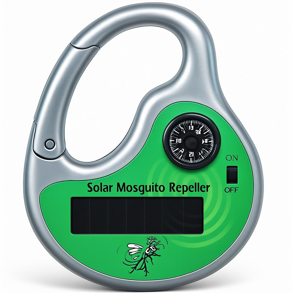 Solar Mosquito Repeller - Eco-Friendly, Portable Insect Deterrent