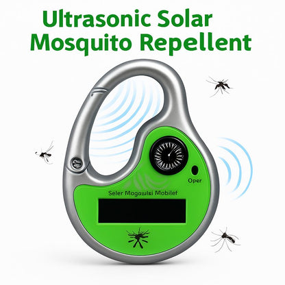 Solar Mosquito Repeller - Eco-Friendly, Portable Insect Deterrent