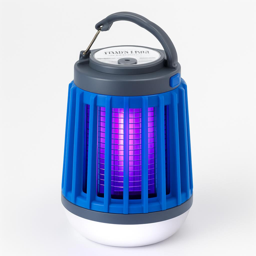 Solar & USB-Powered Mosquito Killer Lamp - Eco-Friendly Pest Control
