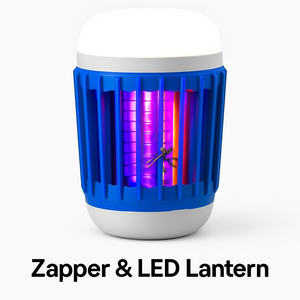 Solar & USB-Powered Mosquito Killer Lamp - Eco-Friendly Pest Control
