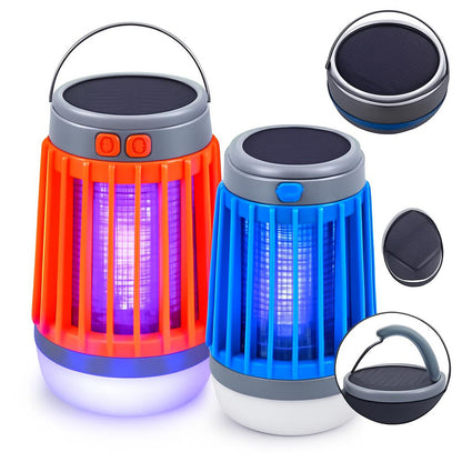 Solar & USB-Powered Mosquito Killer Lamp - Eco-Friendly Pest Control