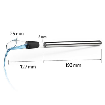 Eco-Friendly Wine Chiller Stick with Pour Spout