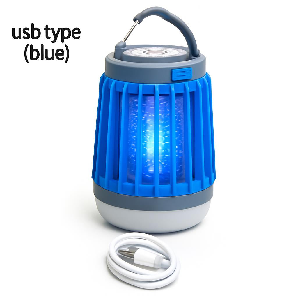 Solar & USB-Powered Mosquito Killer Lamp - Eco-Friendly Pest Control