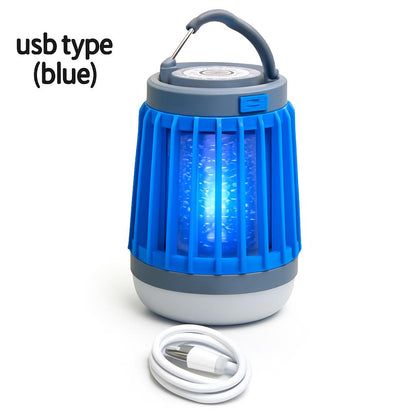 Solar & USB-Powered Mosquito Killer Lamp - Eco-Friendly Pest Control