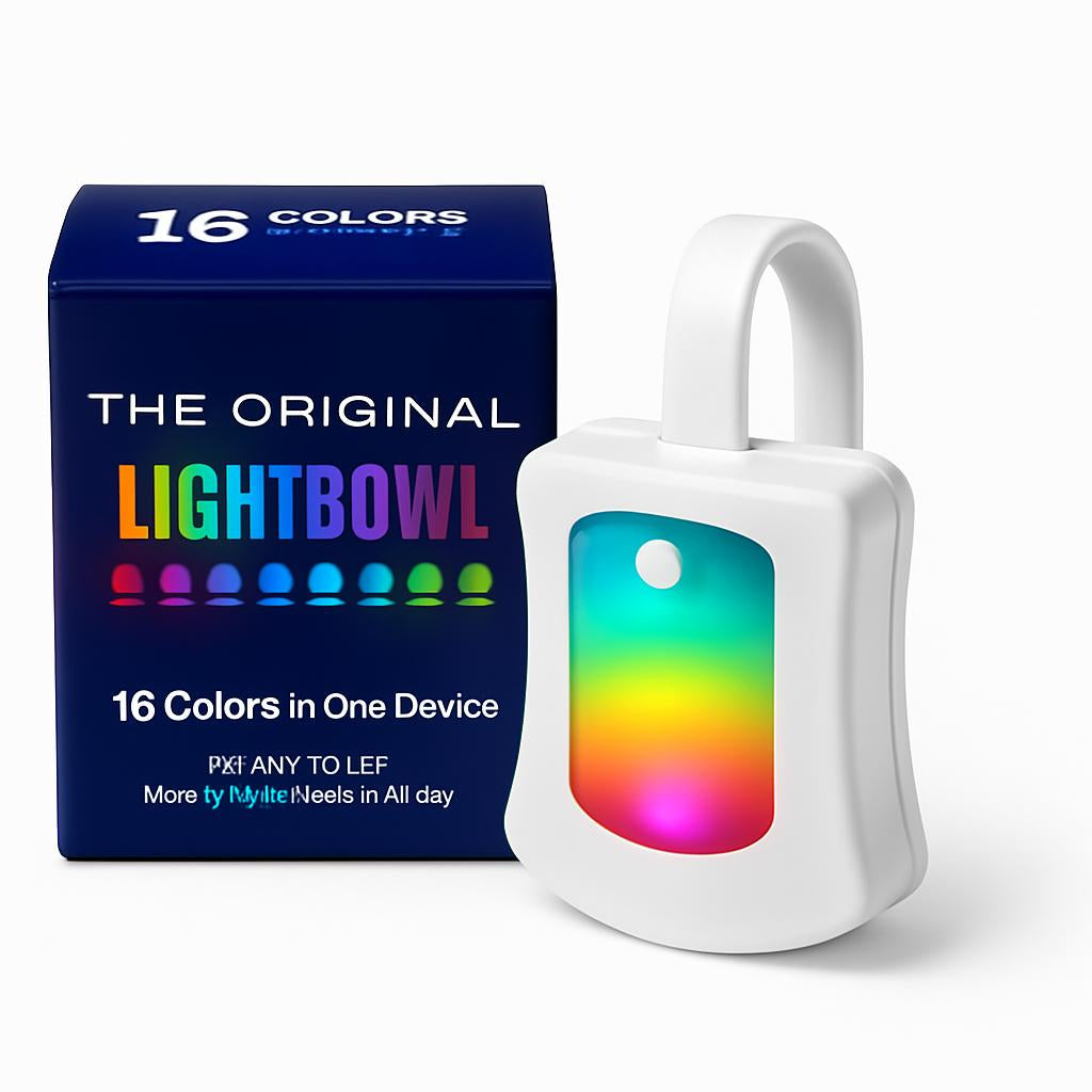 Eco-Friendly LED Toilet Night Light Attachment