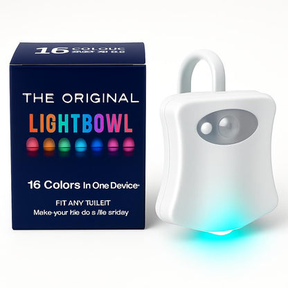 Eco-Friendly LED Toilet Night Light Attachment