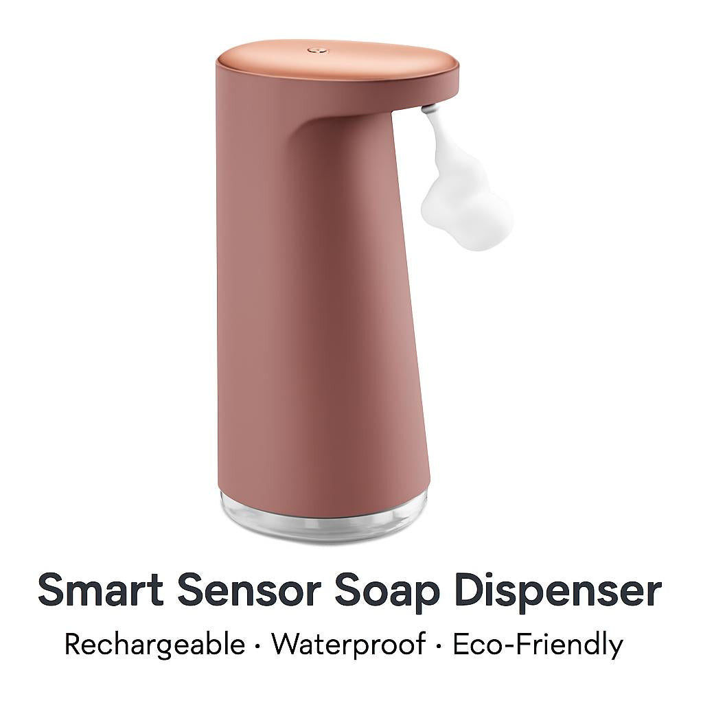 Smart Sensor Soap Dispenser - Rechargeable, Waterproof, Eco-Friendly
