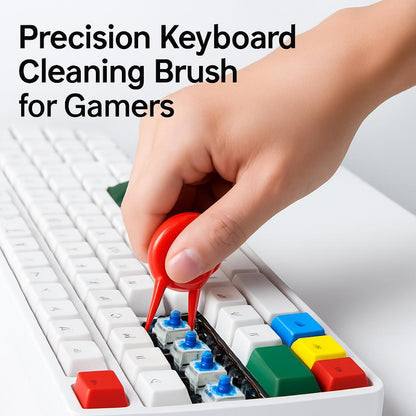 Precision Keyboard Cleaning Brush for Gamers