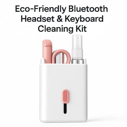 Eco-Friendly Bluetooth Headset & Keyboard Cleaning Kit