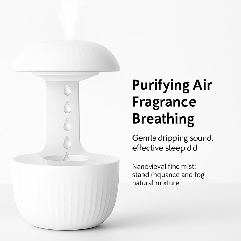 Anti-Gravity Water Droplet Humidifier - Eco-Friendly, Energy Efficient, Smart Control