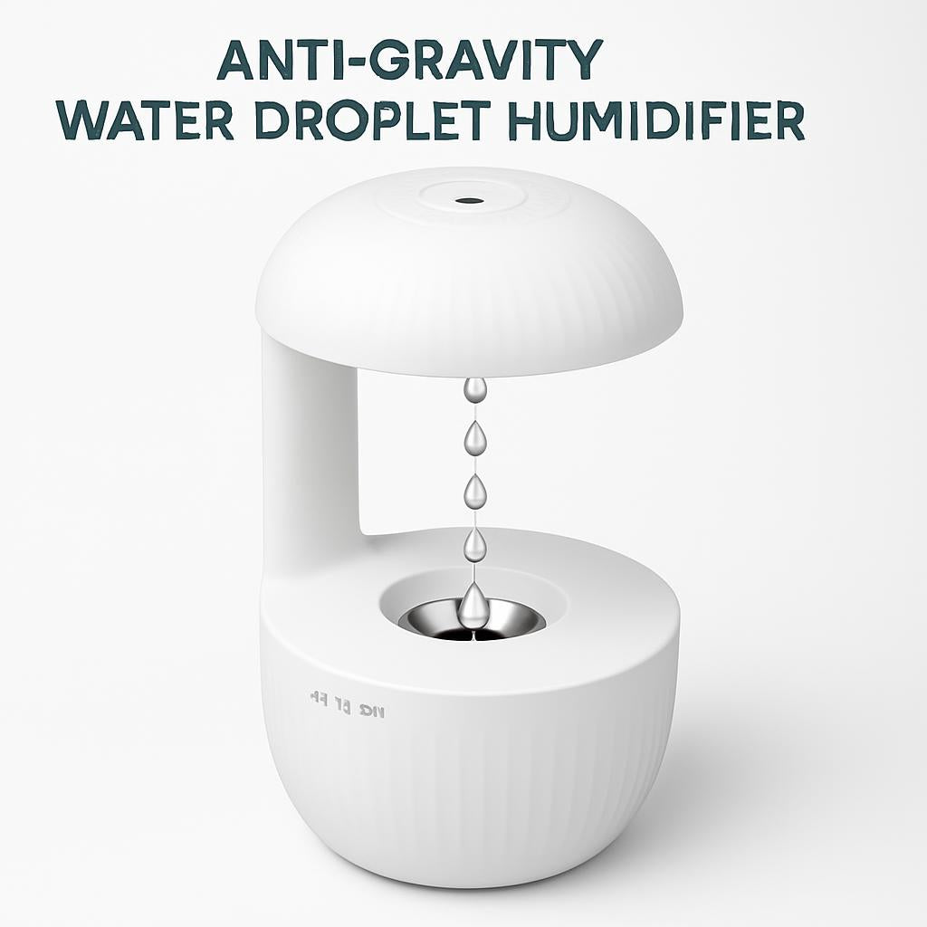 Anti-Gravity Water Droplet Humidifier - Eco-Friendly, Energy Efficient, Smart Control