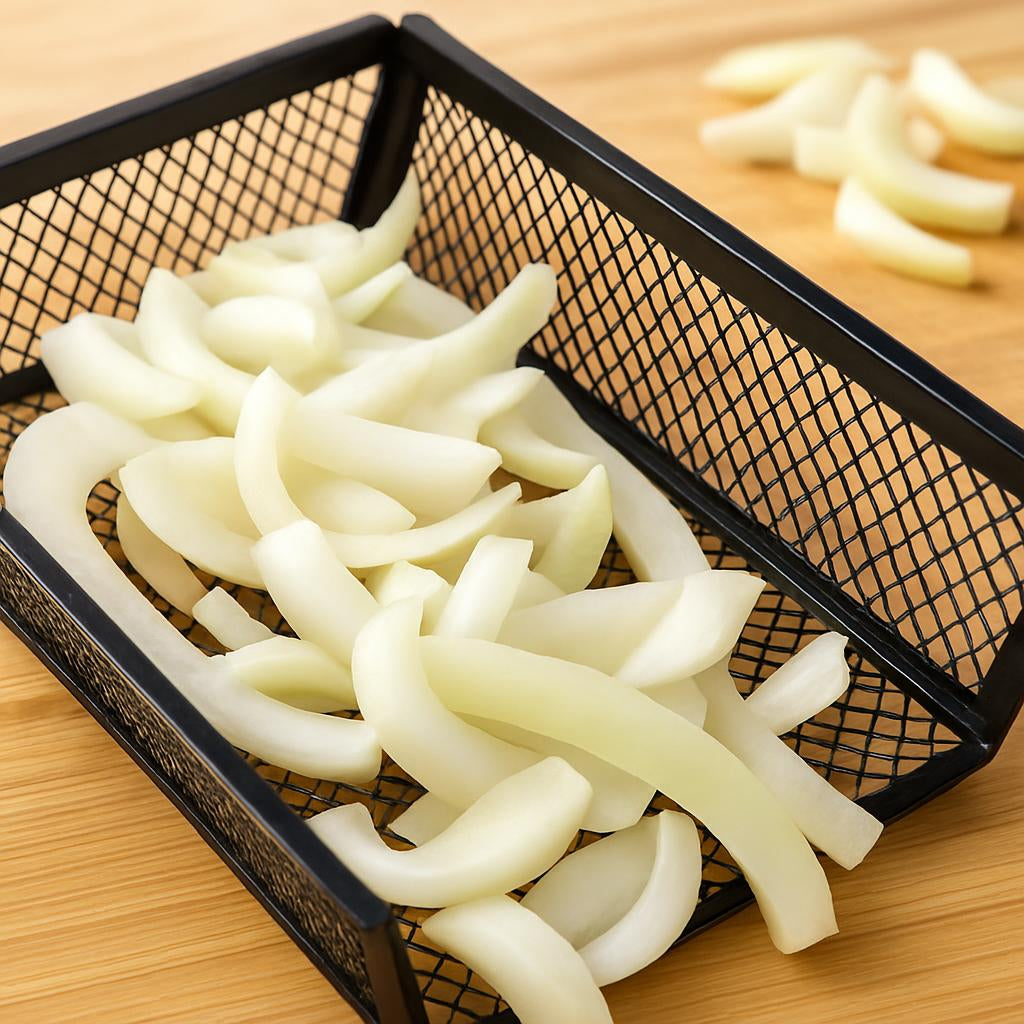 Stainless Steel Grill Basket for Even Cooking