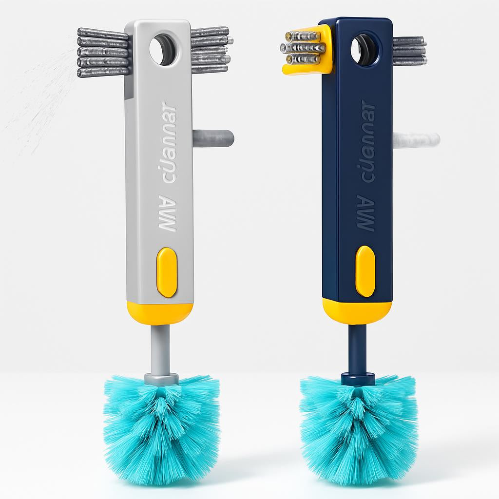 Eco-Friendly Bottle Cleaning Brush Set - Durable & Multi-Use
