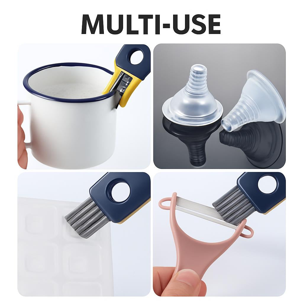 Eco-Friendly Bottle Cleaning Brush Set - Durable & Multi-Use
