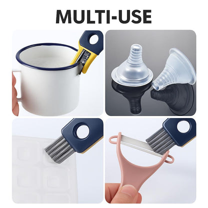 Eco-Friendly Bottle Cleaning Brush Set - Durable & Multi-Use