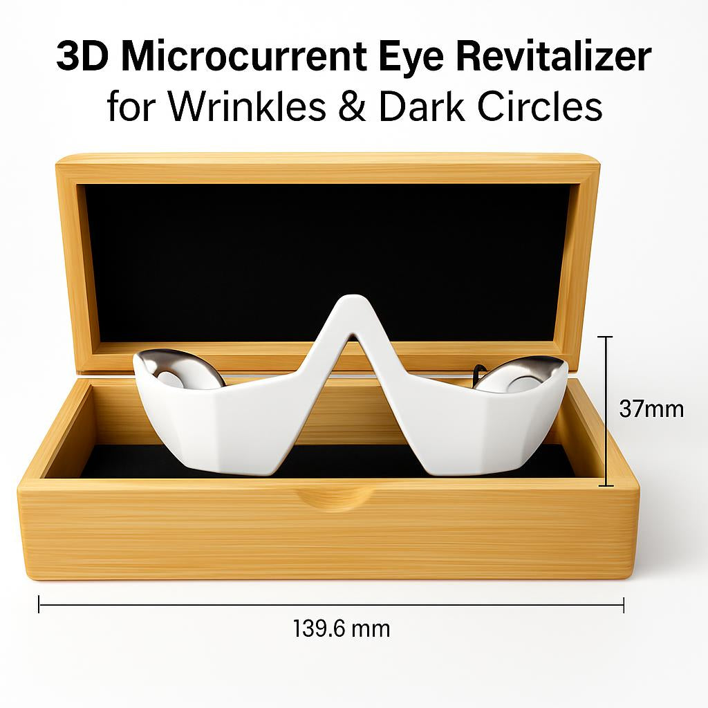 3D Microcurrent Eye Revitalizer for Wrinkles & Dark Circles