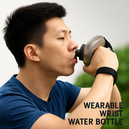 Wearable Wrist Water Bottle - Eco-Friendly Hydration